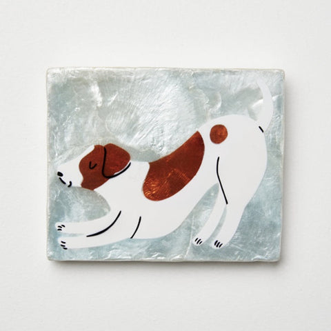 Jones & Co Jack Russell Terrier Pup Wall Tile