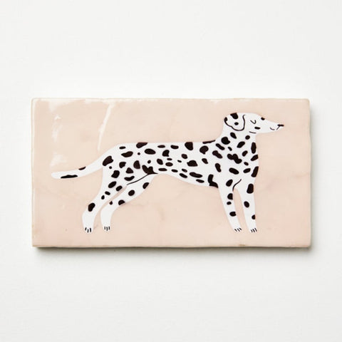 Jones & Co Dalmation Pup Wall Tile