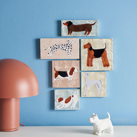 Jones & Co Dalmatian Pup Wall Tile