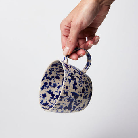 Jones & Co Splatter Chino Mug Blue