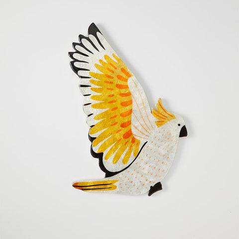 Jones & Co Aerial Cockatoo Wall Art