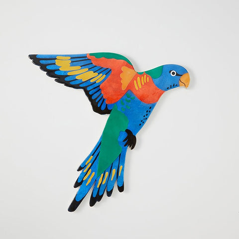 Jones & Co Aerial Lorikeet Wall Art