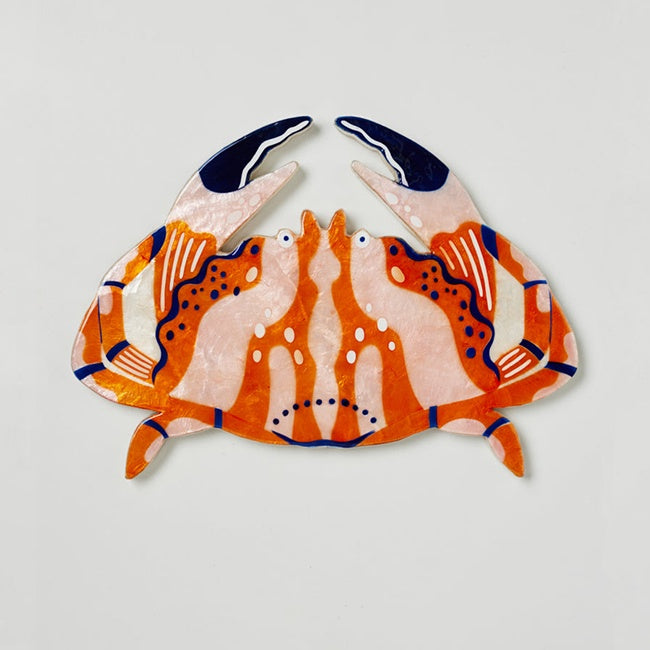 Jones & Co Beach Club Orange Crab Wall Tile