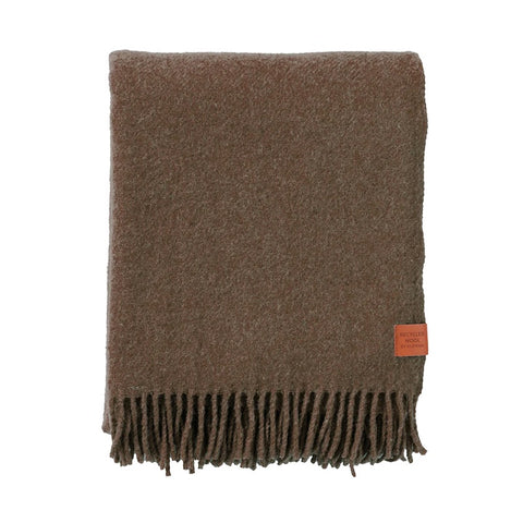 Klippan True Wool Blanket - Walnut
