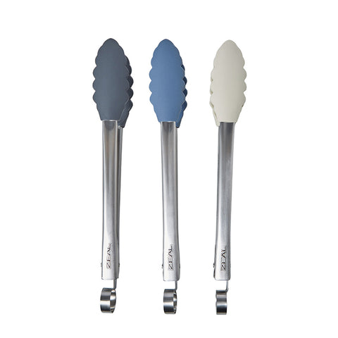 Zeal Silicone Tongs 25cm