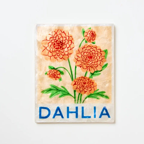 Jones & Co Market Wall Art Dahlia