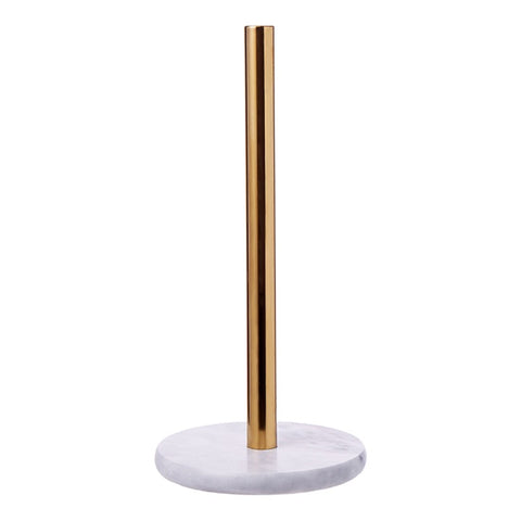 Nuvolo Marble & Brass Paper Towel Holder