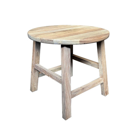 Pioneer Recycled Elm Round Side Table