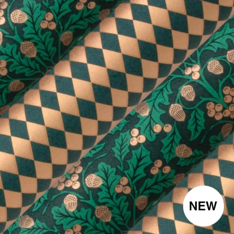 Premium Wrapping Paper Harvest Evergreen 2.5m