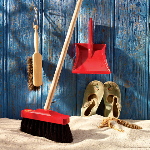 Redecker Small Dust Pan - Red
