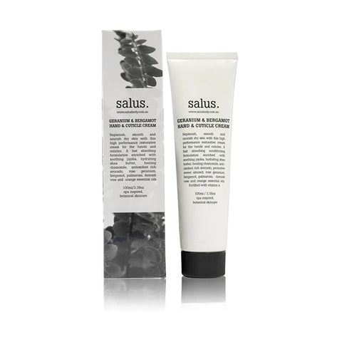 Salus Geranium & Bergamot Hand & Cuticle Cream 100ml