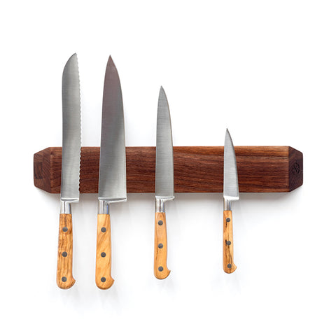 Sands Made Magnetic Knife Rack 370 | Black Walnut