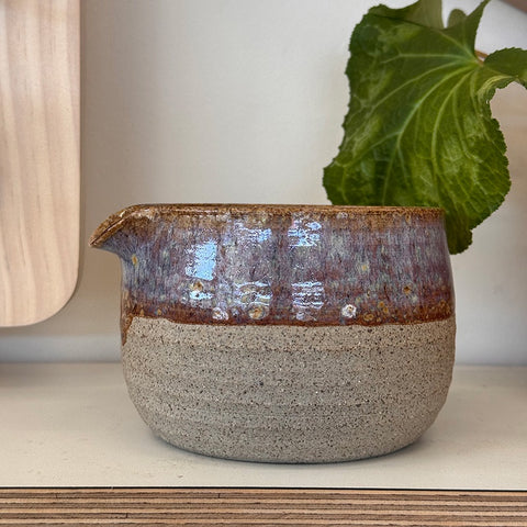 Shelley Panton Hand-Thrown Pottery Pourer - Rockmelon Speckle