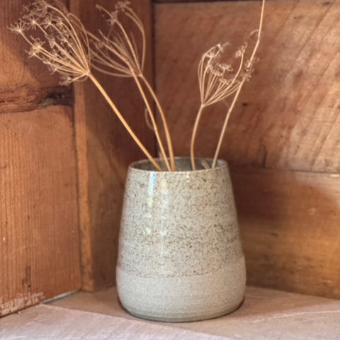 Shelley Panton Hand-Thrown Pottery Vase - Sage