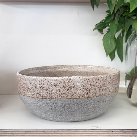 Shelley Panton Handmade Studio Pottery Bowl Speckle Blush