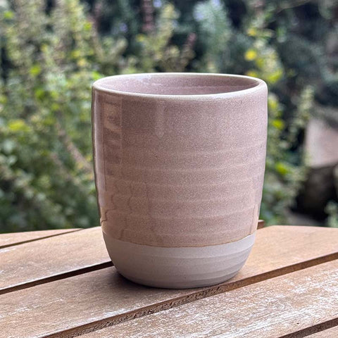 Shelley Panton Pottery Espresso Cup White Clay - Blush