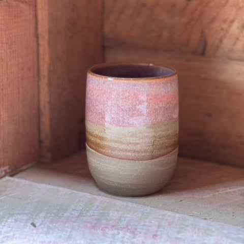 Shelley Panton Studio Pottery Cup Mandarin