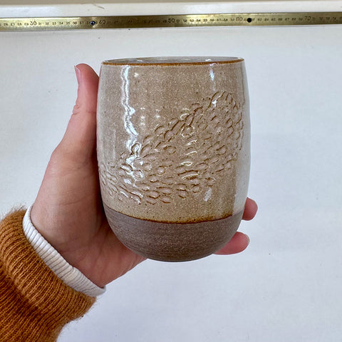 Shelley Panton Studio Pottery Cup w/ Wings