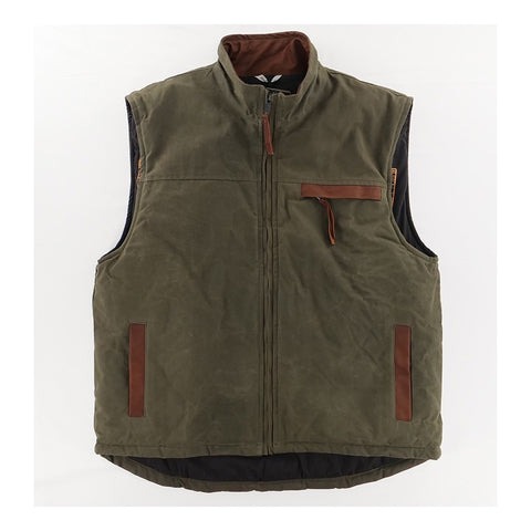 Shepparton Drywax Vest by Kakadu Traders | Olive