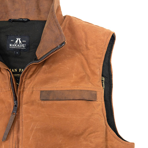 Shepparton Drywax Vest by Kakadu Traders