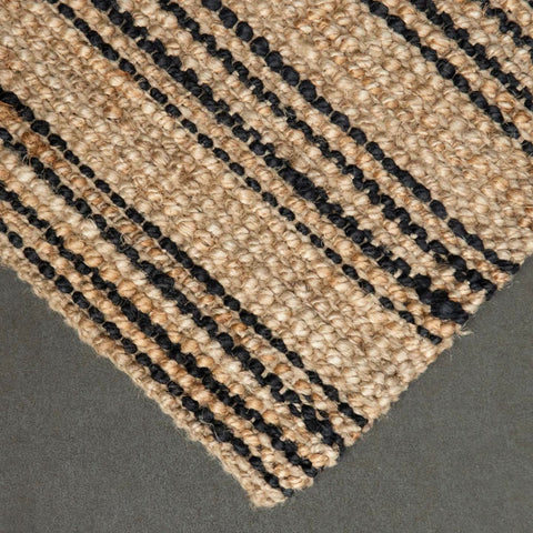 Smith Stripe Jute Oversized Mat 70cm x 140cm - Due October