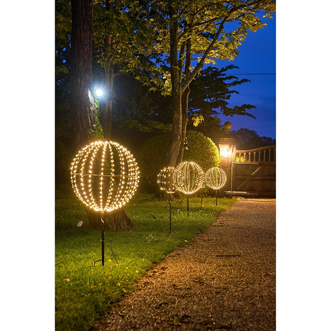 Solar Sphere - Plug In & Solar - Copper