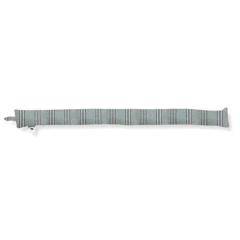 Stripe Draught Stopper Slim 95cm - Hayman Blue