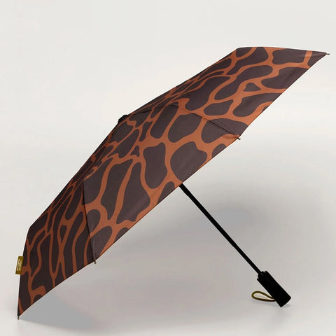 The Daily Auto Open & Close Umbrella - Coffee Ripple