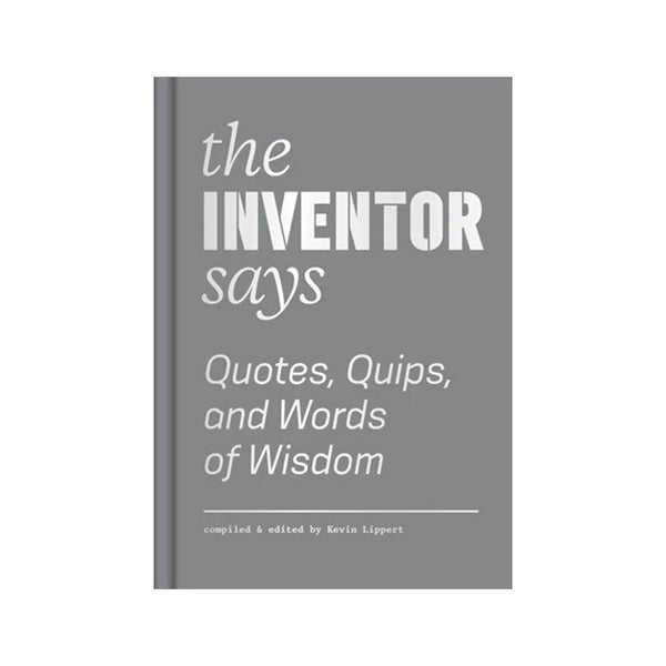 The Inventor Lettering The Inventor Says - The Panton Store