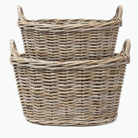Traditional Wicker Laundry Basket  | Pick Up Only
