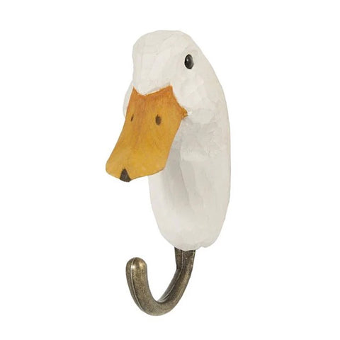 Wildlife Garden Handcrafted Animal Hook - Duck