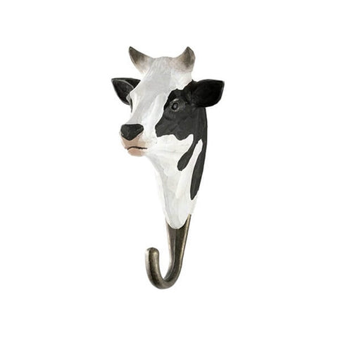 Wildlife Garden Handcrafted Animal Hook | Cow