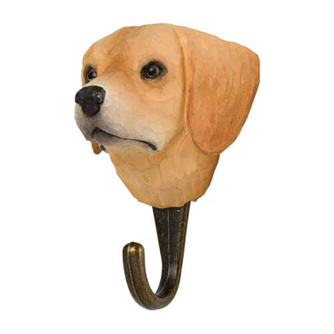 Wildlife Garden Handcrafted Animal Hook | Golden Retriever