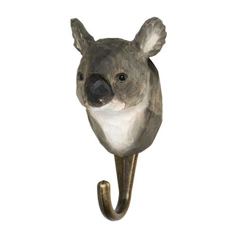 Wildlife Garden Handcrafted Animal Hook - Koala