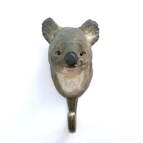 Wildlife Garden Handcrafted Animal Hook | Koala