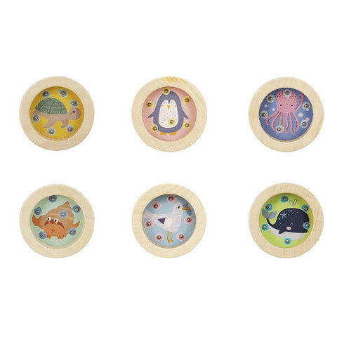 Wooden Sea Animal Ball Game - Mixed Designs