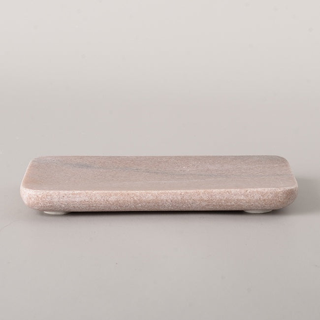 Pink Marble Soap Dish