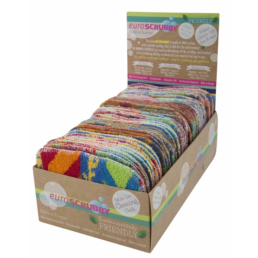 EUROSCRUBBY Multi Coloured Cleaning Cloth