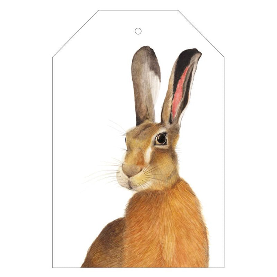 Hare Gift Tag
