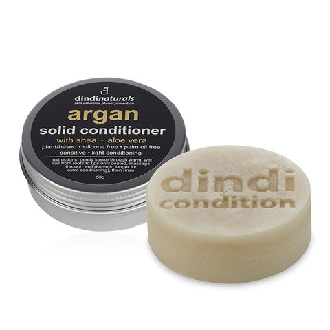 Dindi Naturals Argan Solid Conditioner Tin 50g