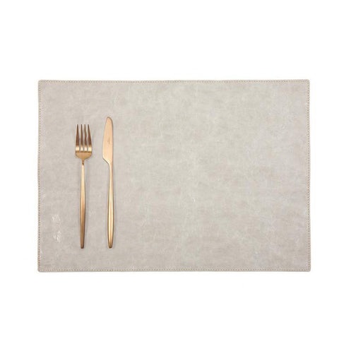 Uashmama Paper Luxe Placemat Grey