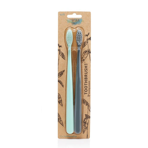 Natural Family Co. Biodegradable Toothbrush