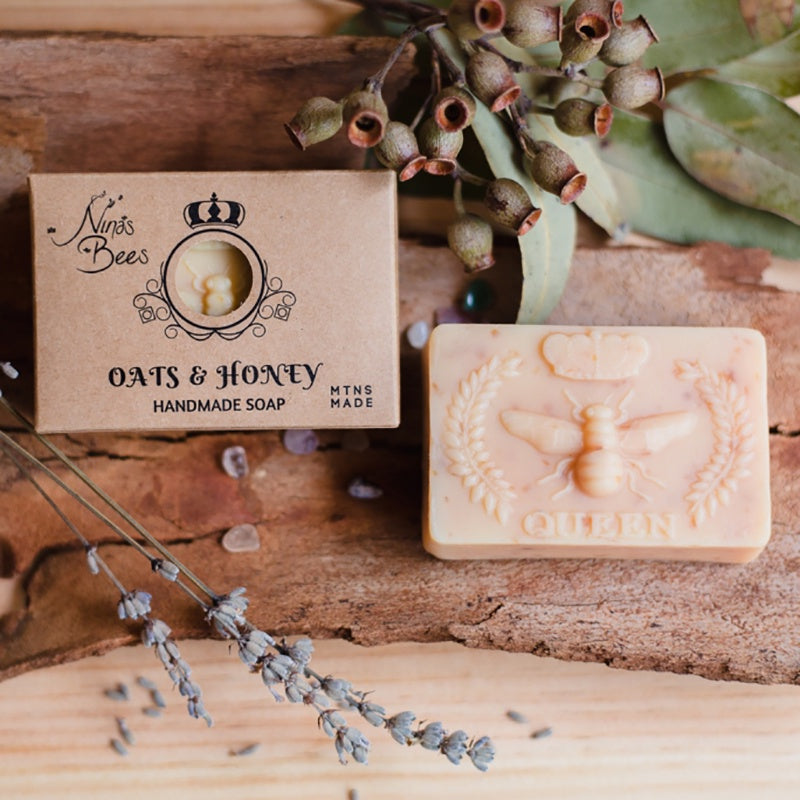 Nina's Bees Honey & Oat Soap