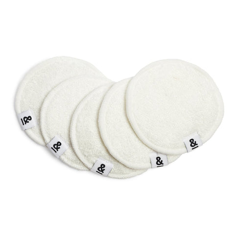 Seed & Sprout Bamboo Cotton Make-up Remover Pads - Set of 10