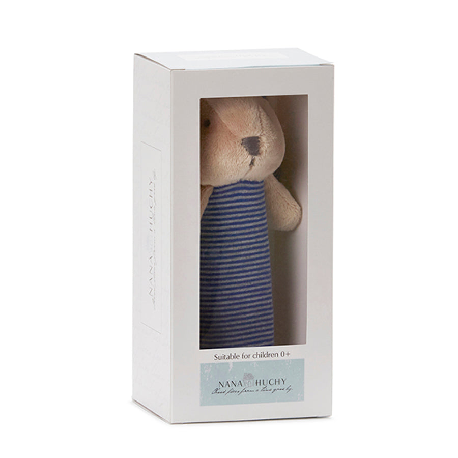 Bunny Baby Rattle Gift Box