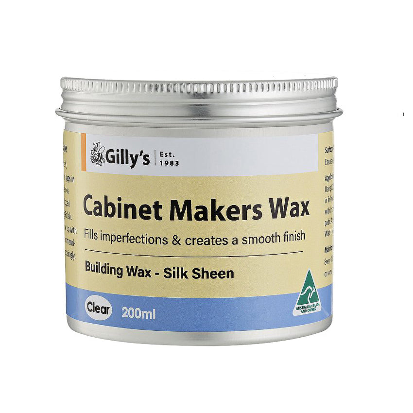 Gilly's Cabinet Makers Wax Clear 200g