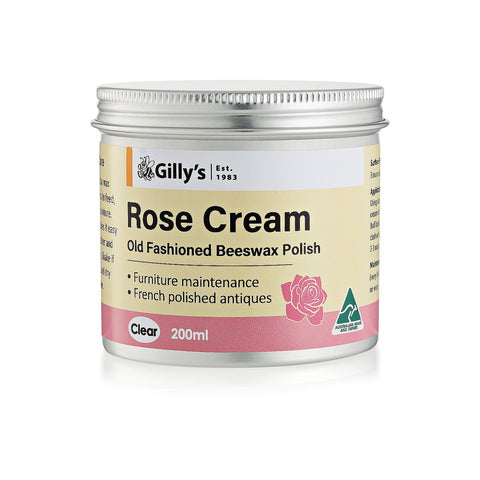 Gilly 's Furniture Cream Polish Rose 200ml Jar