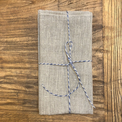 Raw Linen Napkins 