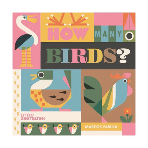 How Many Birds? By Marcos Farina Children's Board Book