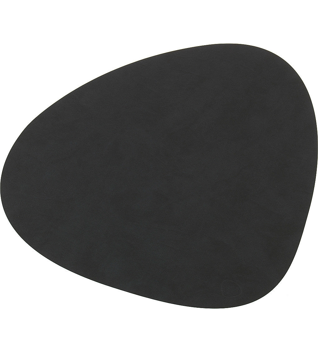 Lind dna  glass mat coaster black